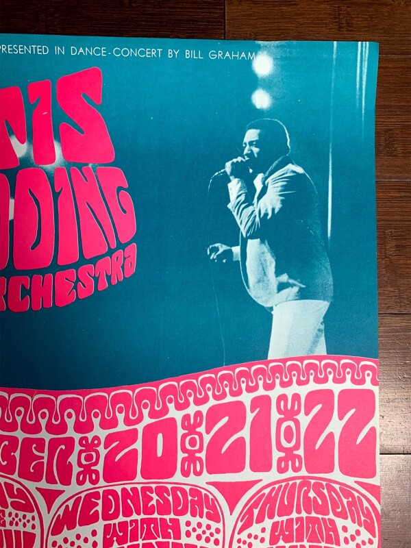 Otis Redding - Grateful Dead (1966) 14x22.5 US Music Poster bg-43 Exc. Cond. - Image 5