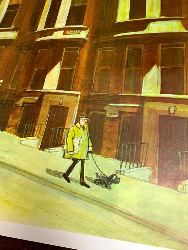 The New Yorker - Art Charles Saxon (1971) 29x45 US Advertising Poster LB - Image 6