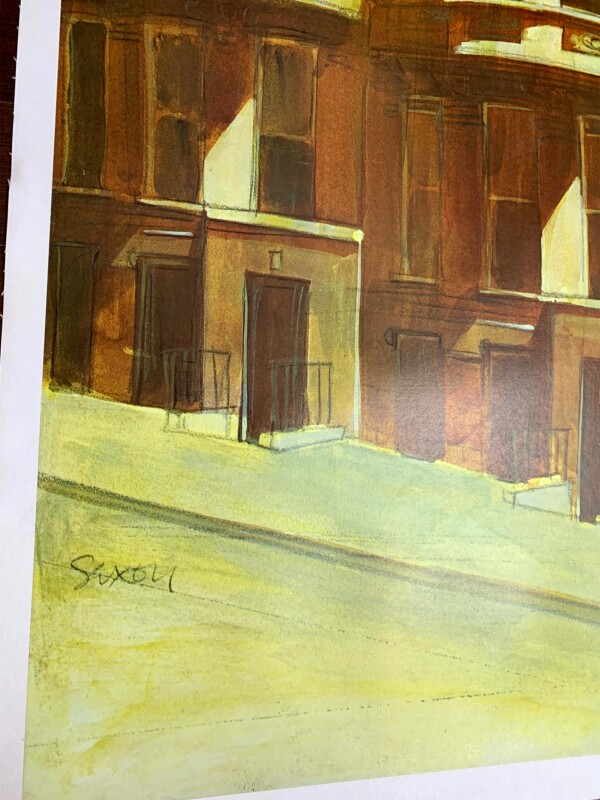 The New Yorker - Art Charles Saxon (1971) 29x45 US Advertising Poster LB - Image 5