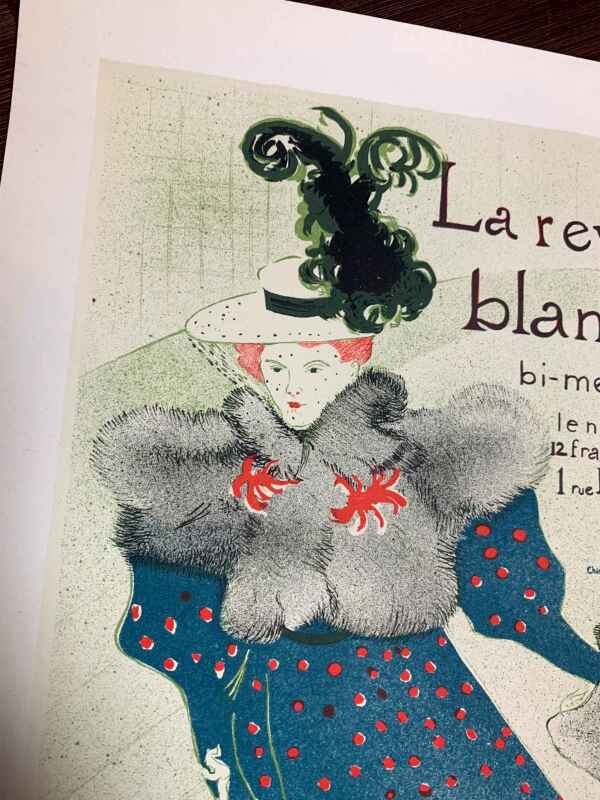 La Revue Blanche - Toulouse Lautrec (1896) 10x13 French Maitres D'Affiche Poster - Image 5