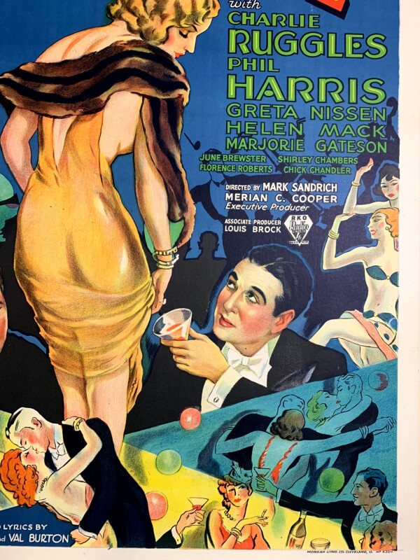 Melody Cruise - Charlie Ruggles (1933) US One Sheet Movie Poster LB - Image 6