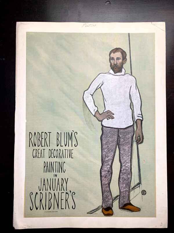 Scribners Bundle x4 (1900's) US News Stand Posters - Image 4