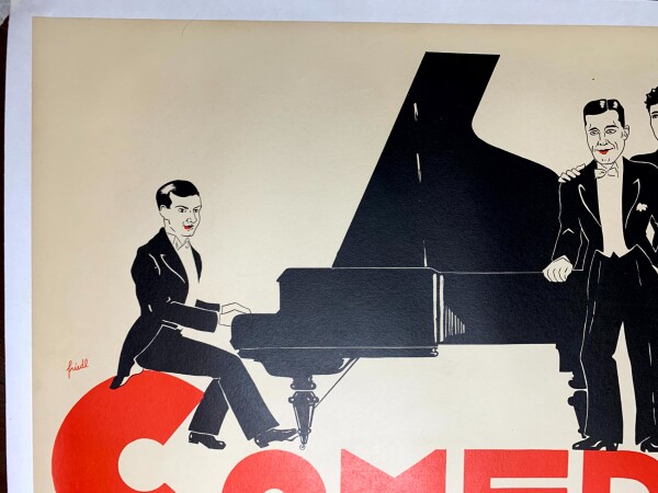 Comedian Harmonists (1970) 27.5x37 German Theater Poster LB - Image 7