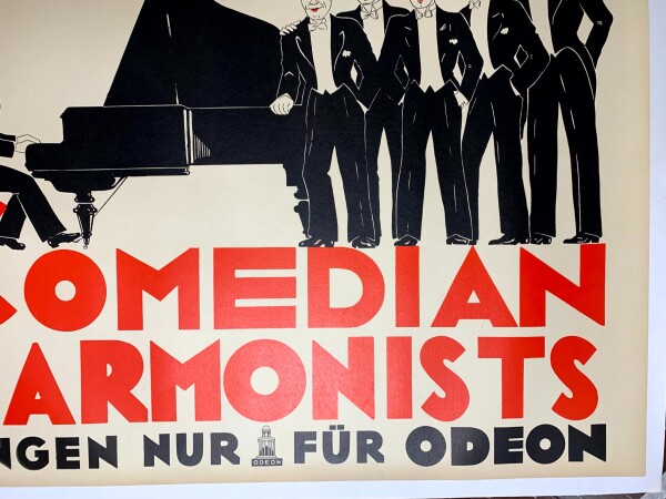 Comedian Harmonists (1970) 27.5x37 German Theater Poster LB - Image 5