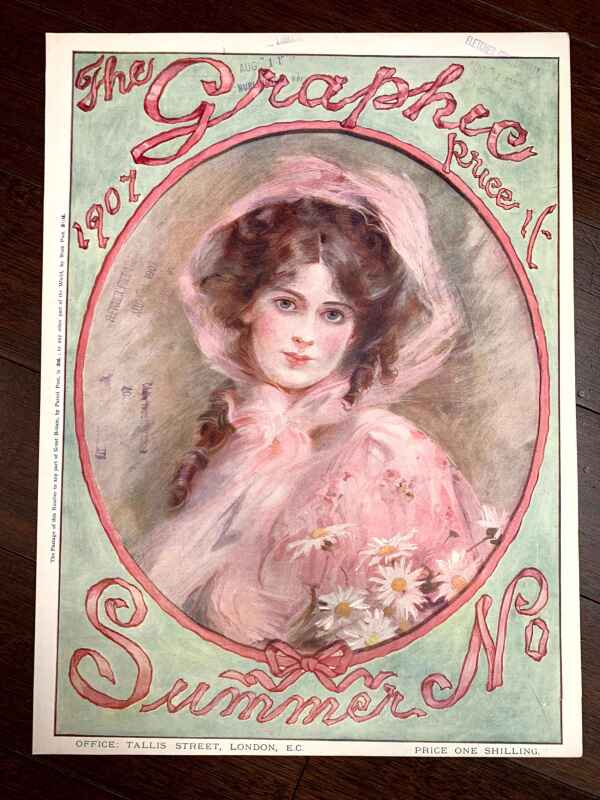 Various Artists x7 (1900's) US Magazine Posters and Advertising - Image 5