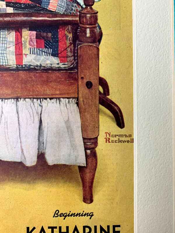 The Saturday Evening Post - Norman Rockwell Bundle (1940's) 10.5x14 US Magazine Covers x3 - Matted - Image 3