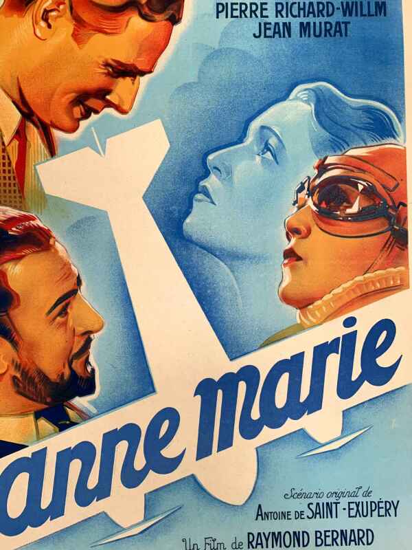 Anne Marie - Raymond Bernard (1936) 23x31.5 French Movie Poster LB - Image 6