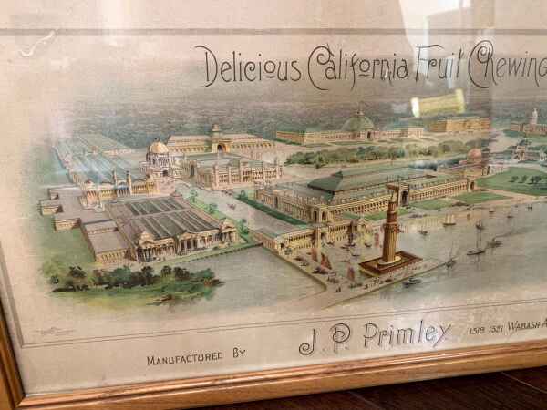 World's Columbia Exposition (1893) 12x25 US Tinted Photos x2 - Framed - Image 6