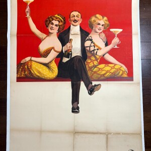Friedlander - Stock Print (1924) 28"x37" German Advertising Poster LB