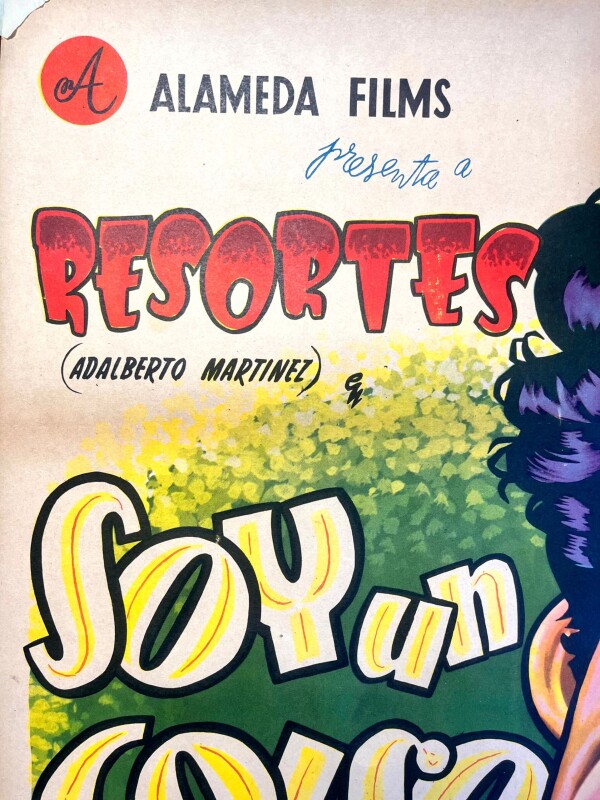 Soy Un Golfo - Art by Cabral (1955) Mexican One Sheet Movie Poster LB - Image 2