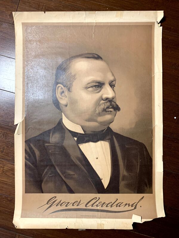 Presidential Portrait Bundle x6 - Roosevelt & More (1937) 12.25"x17.5" US Presidential Lithograph Portraits - Image 4