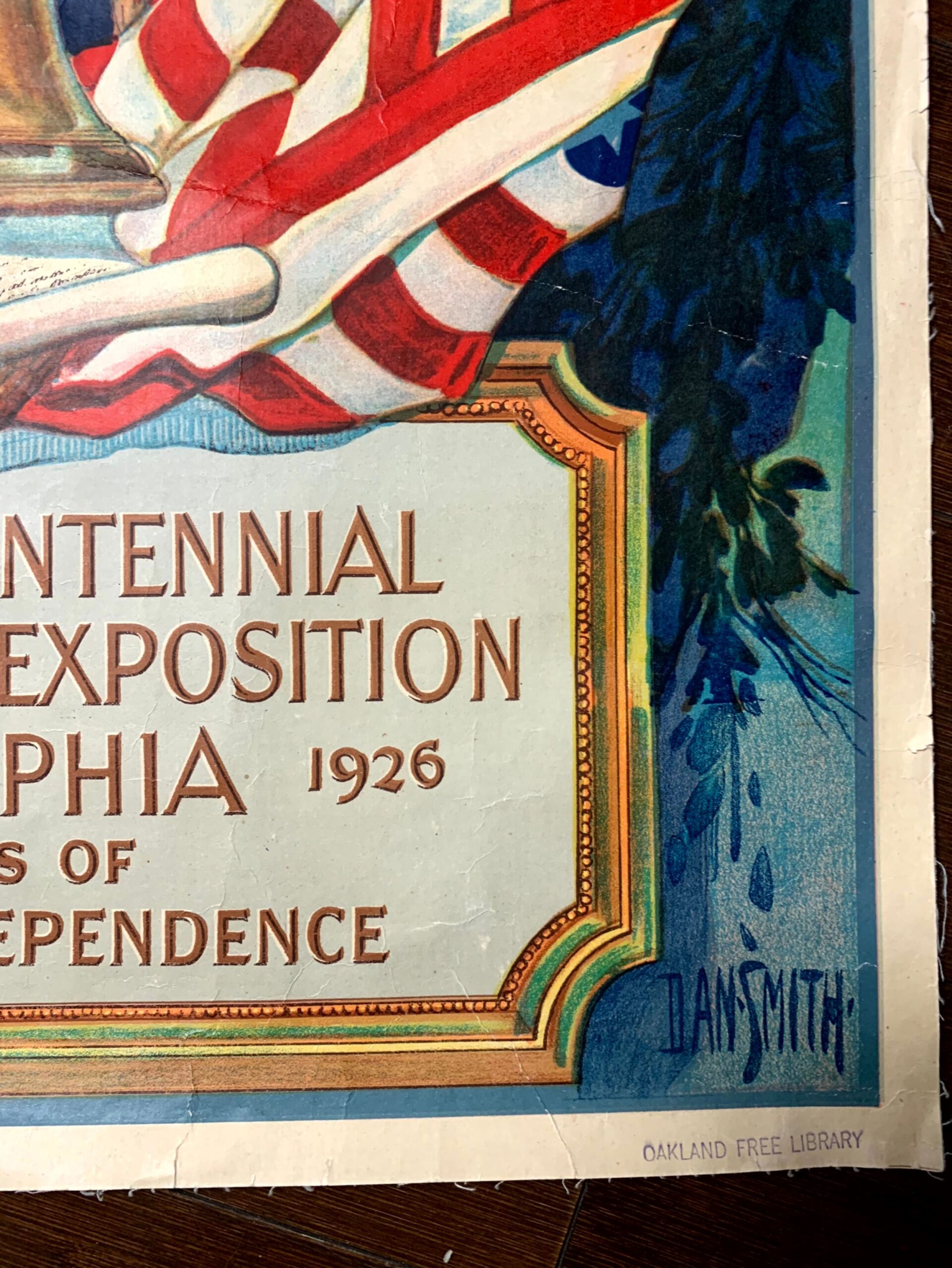Sesquicentennial Philadelphia (1926) 17.75"x26.75" US Exhibition Poster - Image 3