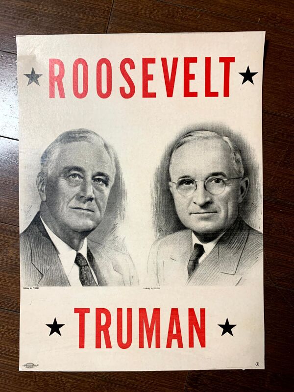 Presidential Portrait Bundle x6 - Roosevelt & More (1937) 12.25"x17.5" US Presidential Lithograph Portraits - Image 2