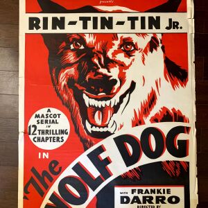 Rin-Tin-Tin - The Wolf Dog (1933) US One Sheet Movie Poster
