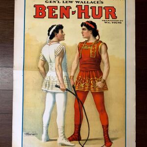 Ben-Hur - Stonebridge Litho (1917) 20"x30" US Theater Poster