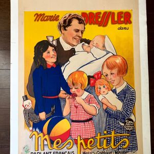 Emma - Marie Dressler (1932) 24"x33.5" Belgian Movie Poster LB