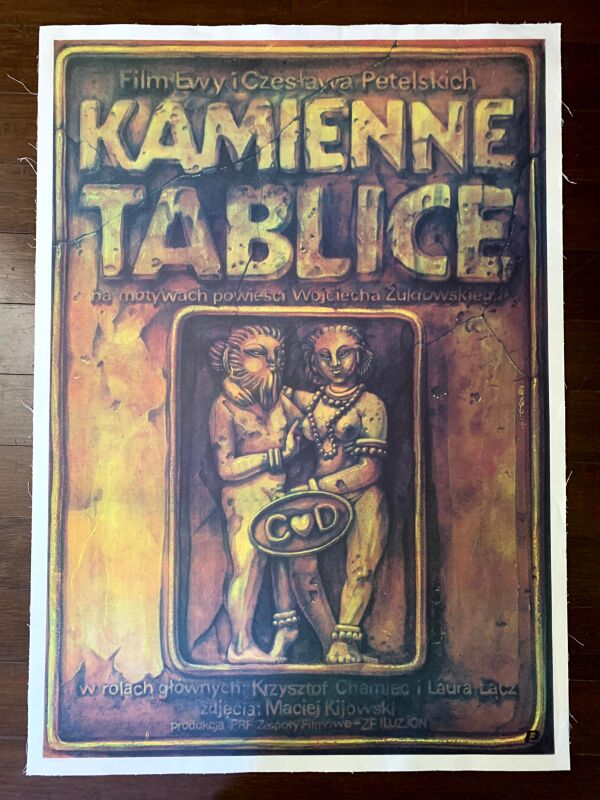 Polish Movie Bundle x3 (1980's) 26.5"x38" Polish Movie Posters LB