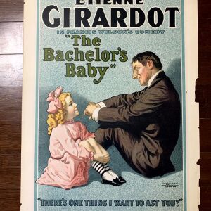 The Bachelor's Baby (1909) 20"x30' US Theater Poster