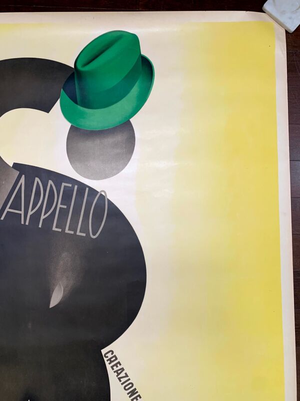 Bantam Capello (1938) 39.25"X55" French Advertising Poster - Image 3