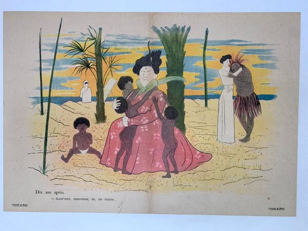 Dix Ans Apres - Art by Cappiello (1920) 11.75"X17" French Book Poster LB - Image 5