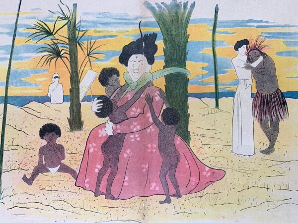 Dix Ans Apres - Art by Cappiello (1920) 11.75"X17" French Book Poster LB - Image 4