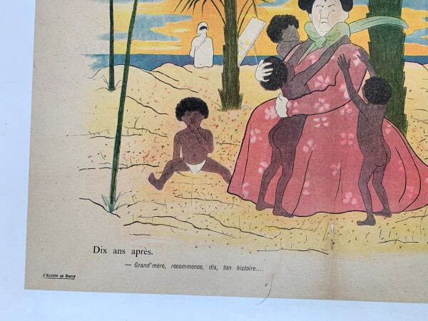 Dix Ans Apres - Art by Cappiello (1920) 11.75"X17" French Book Poster LB - Image 3