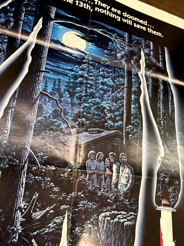 Friday The 13th - Pristine Cond. (1980) US One Sheet Movie Poster - Image 2