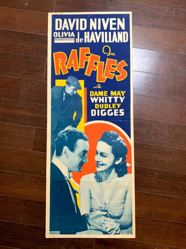 Raffles (1939) US Insert Movie Poster - Image 2