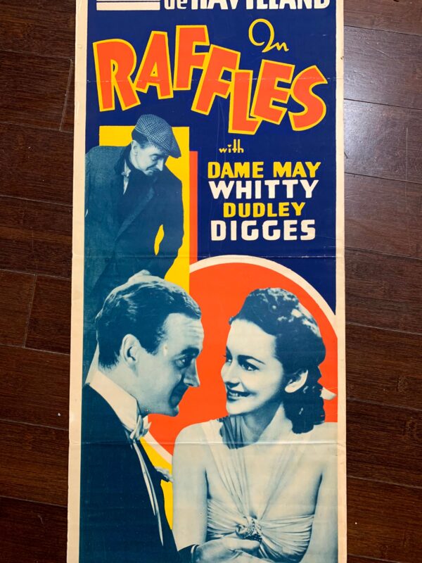 Raffles (1939) US Insert Movie Poster - Image 3