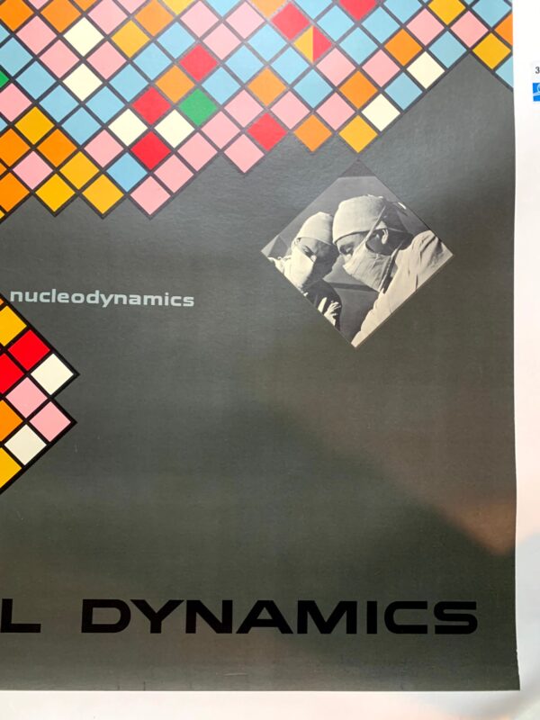 General Dynamics - Art by Nitsche (1955) 35.75"X49.5" Swiss Advertising Poster LB - Image 5