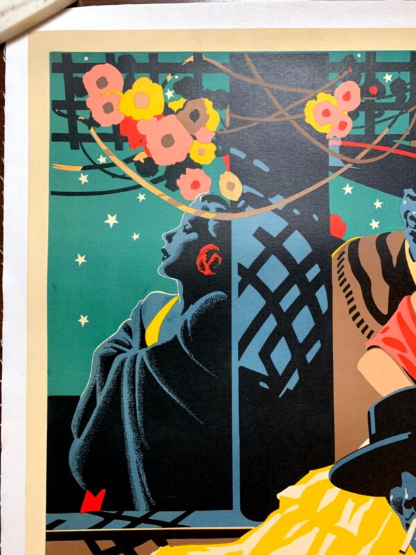 Fly With the Stars  - British South American Airways (1947) 25"X40.25" UK Travel Poster LB - Image 2