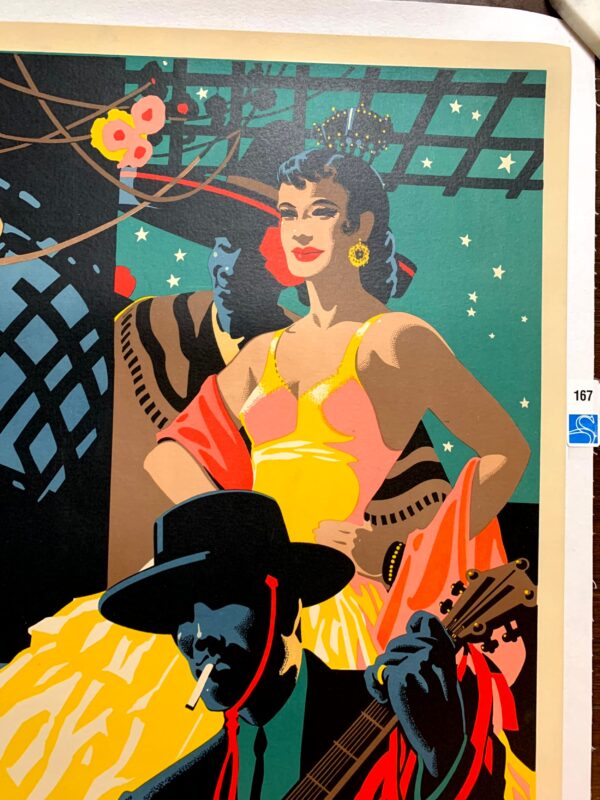Fly With the Stars  - British South American Airways (1947) 25"X40.25" UK Travel Poster LB - Image 3