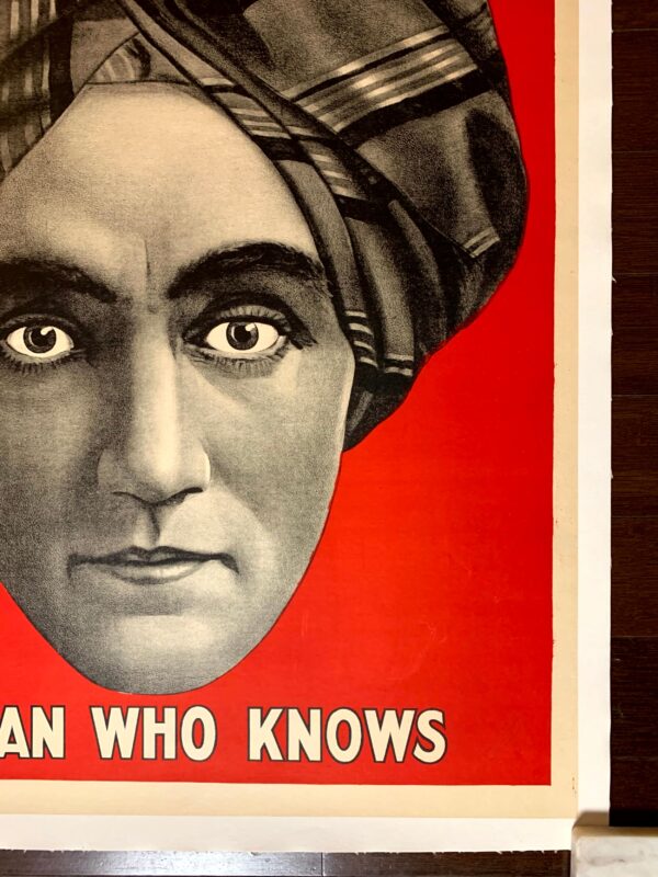 Alexander The Man Who Knows (1915) UK One Sheet Magic Poster LB - Image 2