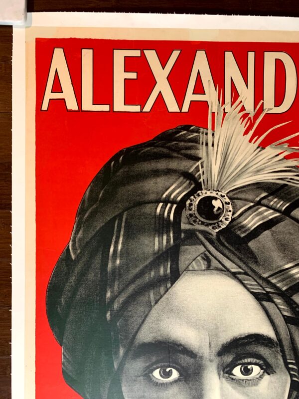 Alexander The Man Who Knows (1915) UK One Sheet Magic Poster LB - Image 4