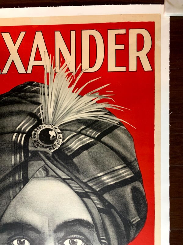 Alexander The Man Who Knows (1915) UK One Sheet Magic Poster LB - Image 5