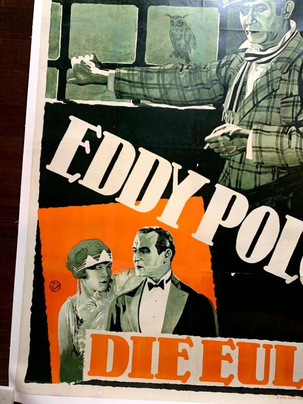 Eddie Polo- Anton Klotz (1927) 36.5"X54" German Movie Poster LB - Image 3