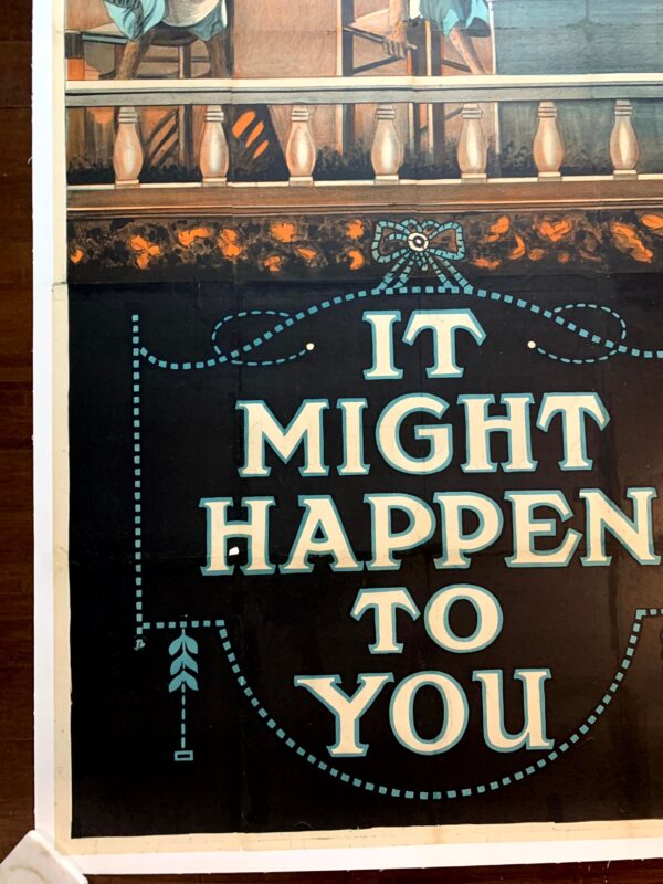 It Might Happen To You (1920) UK Three Sheet Movie Poster LB - Image 2