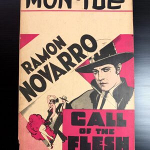 Call of the Flesh (1930) US Window Card Movie Poster