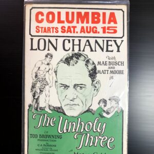 The Unholy Three (1925) US Window Card Movie Poster
