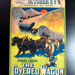 The Covered Wagon (1923) US Window Card Movie Poster