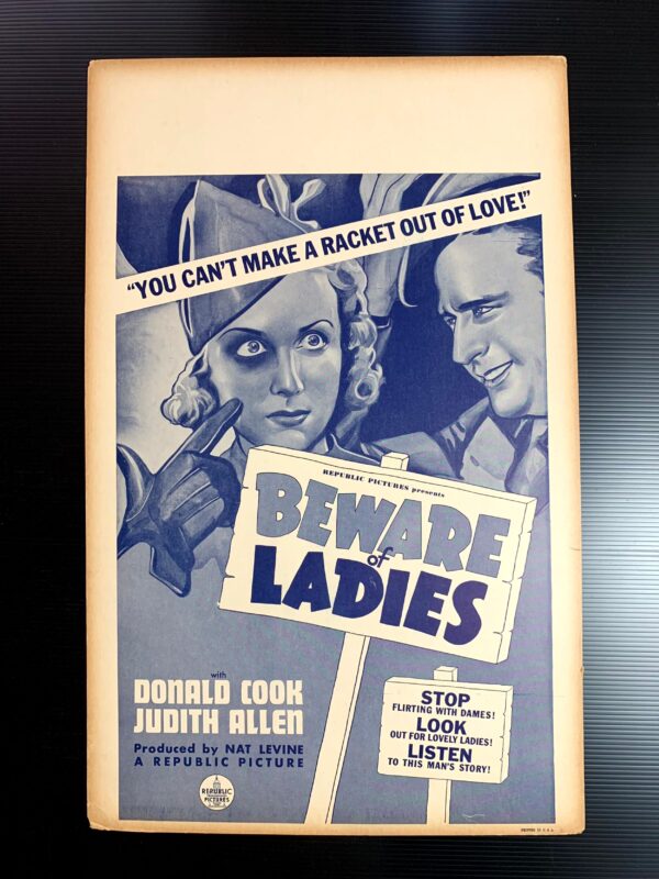 Naughty Women x7 (1940's ) US Window Card Movie Poster Bundle - Image 6