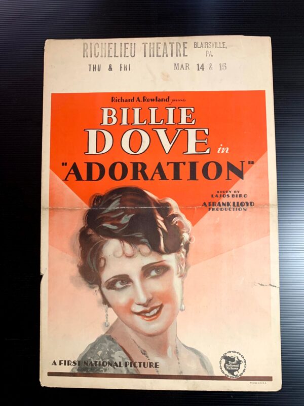 Women Who Love x4 (1930's ) US Window Card Movie Poster Bundle