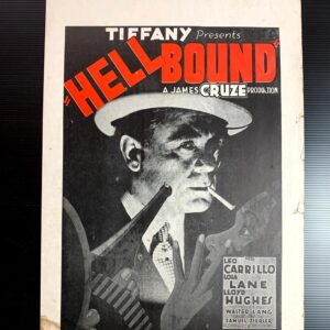 Hell Bound (1957) US Window Card Movie Poster
