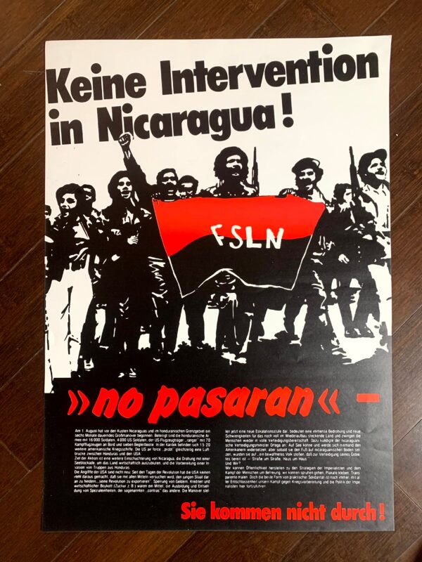 World At War Bundle x4 (1984) 16.75"X23.5" German Protest Posters