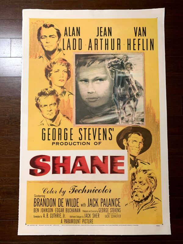 Shane (1953) and How The West Was Won (1962) US One Sheet Movie Posters LB - Image 3