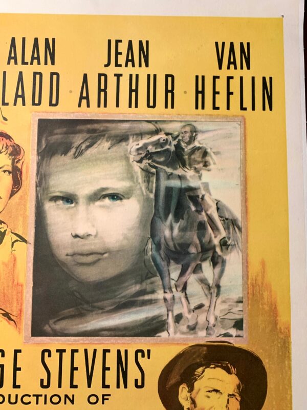 Shane (1953) and How The West Was Won (1962) US One Sheet Movie Posters LB - Image 5