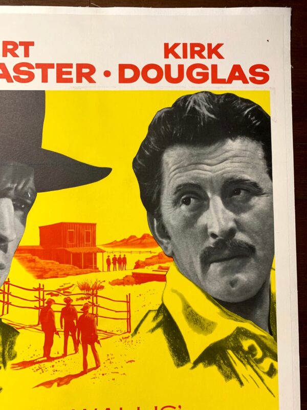 Gunfight at The O.K. Corral - Burt Lancaster (1957) US One Sheet Movie Poster LB - Image 3