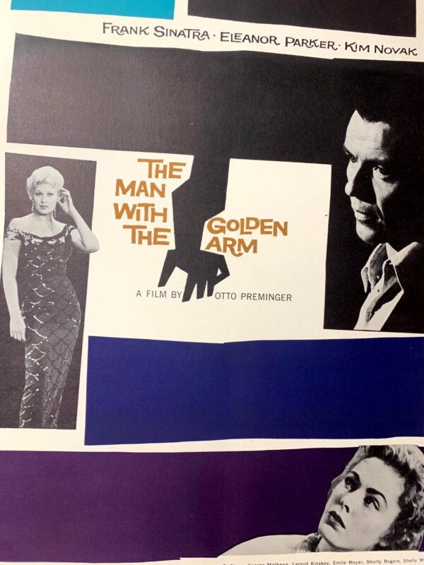The Man With The Golden Arm - Sinatra (1955) US One Sheet Movie Poster LB - Image 5