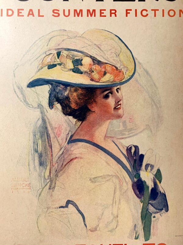 Gunter's September (1914) 13"X22" US Magazine Cover - Image 2
