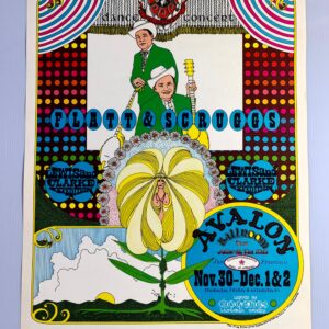 FD094-PO 1st Printing - Flatt and Scruggs (1967) 14"X20" US Psychedelic Music Poster